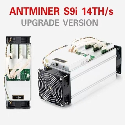 BTC Antminer S9i چهاردهمین دست دوم 1350W 75dB با تراشه 10 نانومتری SAMSUNG ASIC