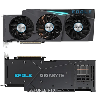 کارت گرافیک CUDA دکل معدن 10240 GA102 گیگابایت GeForce RTX 3080Ti EAGLE 12 گیگابایت