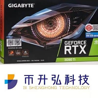 کارت گرافیک GeForce دکل معدن گیگابایت RTX 3090 Ti OC 24GB NVIDIA 384 Bit