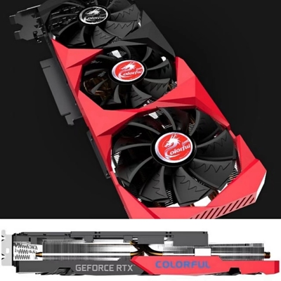 کارت گرافیک 1695 مگاهرتز ETH دکل معدن Colorful GeForce RTX 3090 24GB