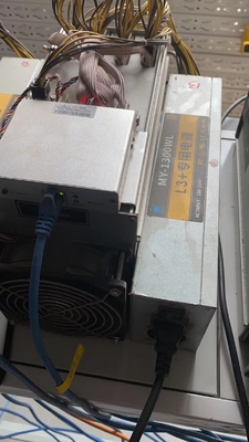 استفاده شده Lite معدنچی سکه 942W Bitmain Antminer L3++ 550M 6.5Kg