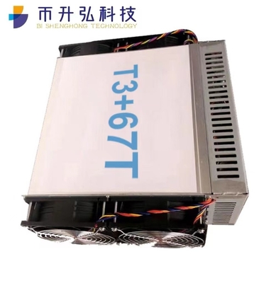 3300W Innosilicon ماینر اسیک T3+ 67T Asic دکل معدن 13.53KG
